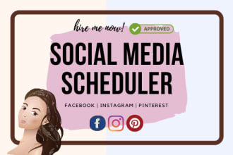 schedule your posts for ig fb pinterest