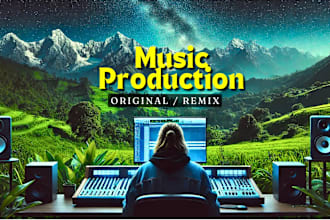produce original music, ai song, ghost production, remix