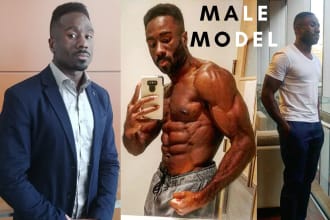 be your male wellness model and actor