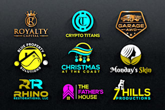 design creative business logo with copyrights ownership