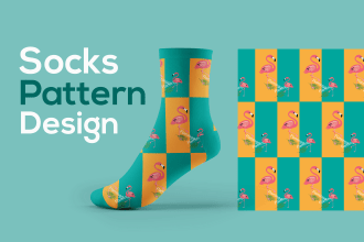 unique socks design creative socks pattern for your brand