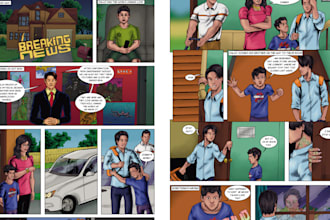 draw your comic pages with sequential art