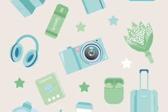 create high quality vector sticker pack for you