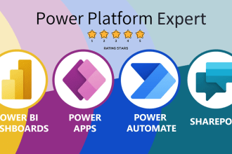 create powerapps, power bi and ms flows