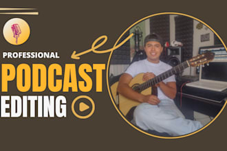 professionally edit and mix the vocals for your podcast