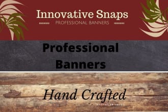 design an awesome etsy banner or cover photo