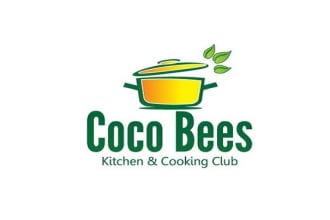 design coco bees kitchen and  cooking club logo in 1 day