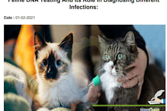 write veterinary, pet and animals related blog and articles