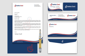 design business card, letterhead, and stationary items