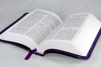 write youtube scripts on christian content, sermons, devotionals, articles, etc