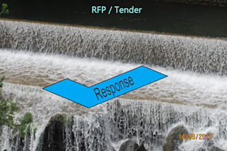 do the response, submission document for  rfp, tender, bid