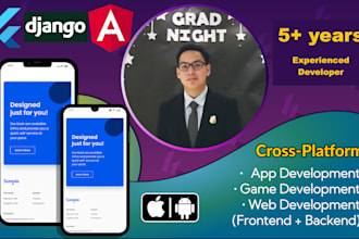 create IOS and android apps and games using flutter