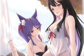 draw anime manga illustration fanart character nsfw