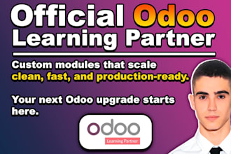 implement odoo erp and develop custom modules