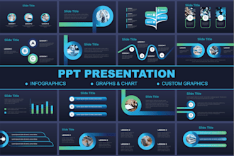 do modern powerpoint presentation and google slide design