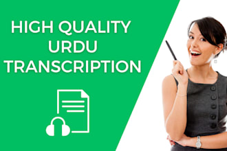 provide accurate urdu transcription