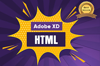 do HTML CSS work from adobe xd design