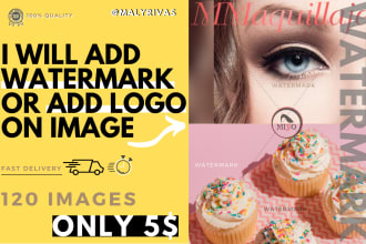 add watermark or text logo or remove background from images