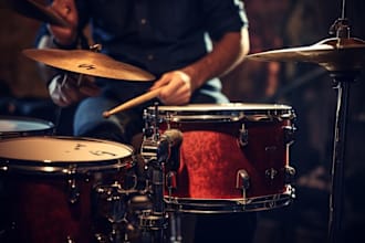 be your metal, rock, punk drummer
