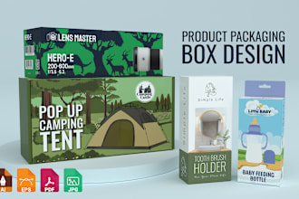 do label or box packaging design