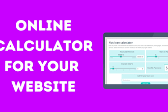 create online calculator for wordpress or any website