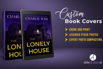 design your custom book cover for amazon and ingram spark