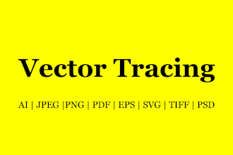 vectorize, recreate, redraw image or logo into vector format