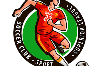 be design fast sports logo in very short time