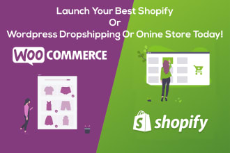 do woocommerce,shopify,multi vendor marketplace, amazon,ecommerce online store