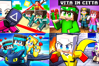 make the best minecraft thumbnail