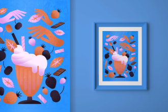create a custom illustration