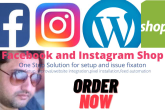 set up facebook shop instagram shop