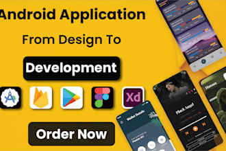 develop professional android app, custom app in android studio