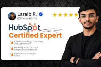 be your hubspot CRM setup and workflow automation expert