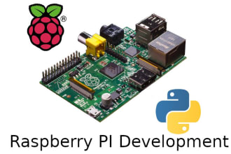 program raspberry pi project in python and embedded system