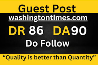 guest post on washington time