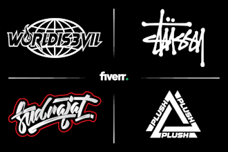 design streetwear custom brand logo