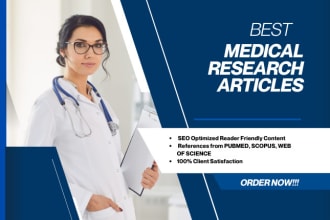 write SEO optimized medical articles as a doctor