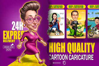 create cartoon caricature, avatar, logo from your photo