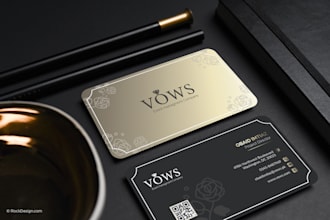 design business cards and full stationary in 24 hours