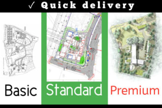 draw a site plan