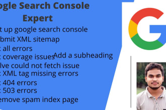 index and fix all errors in google search console
