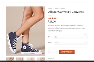 develop a featured ecommerce website for you