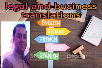 translate a legal or business document professionally