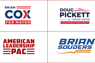 design unique political campaign logo
