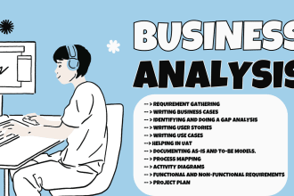 write business requirements, user stories, srs documents, and business cases