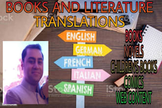 do books and literature translation professionally