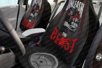 design car seat cover for pod apps like subliminator, pillow profits