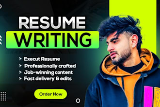 professional resume writing and cover letter ats optimized, executive resume