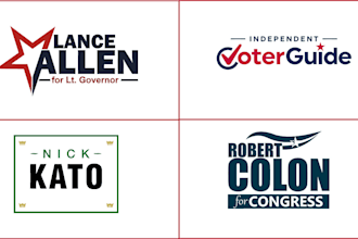 create a professional logo for your political campaign
